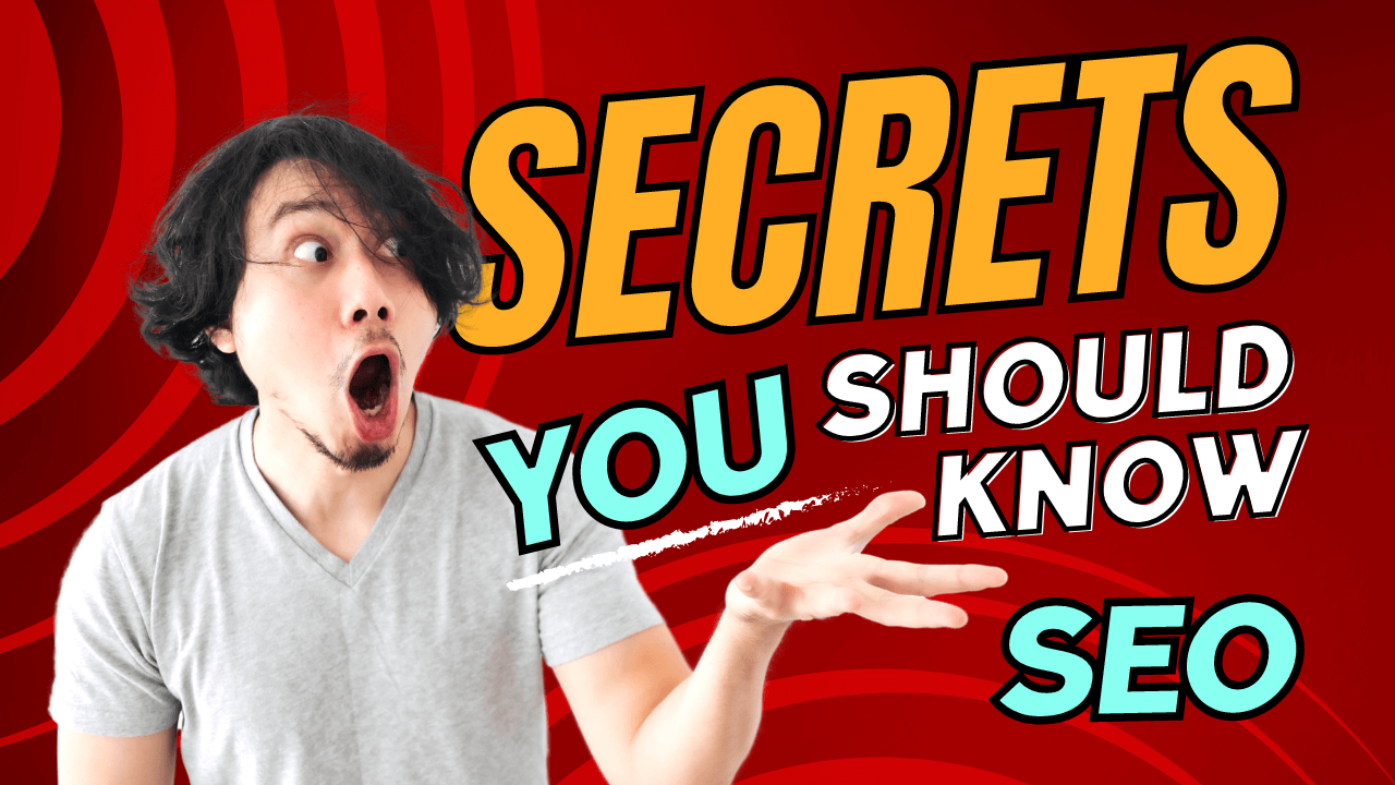 A young man in a t-shirt and long hair, puzzled and amazed at how many secrets there are about SEO that he didn't know until now.
