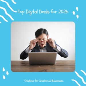 Top digital deals for 2026 curated for creators and businesses, featuring trusted marketplaces, high ratings, and exclusive discounts.