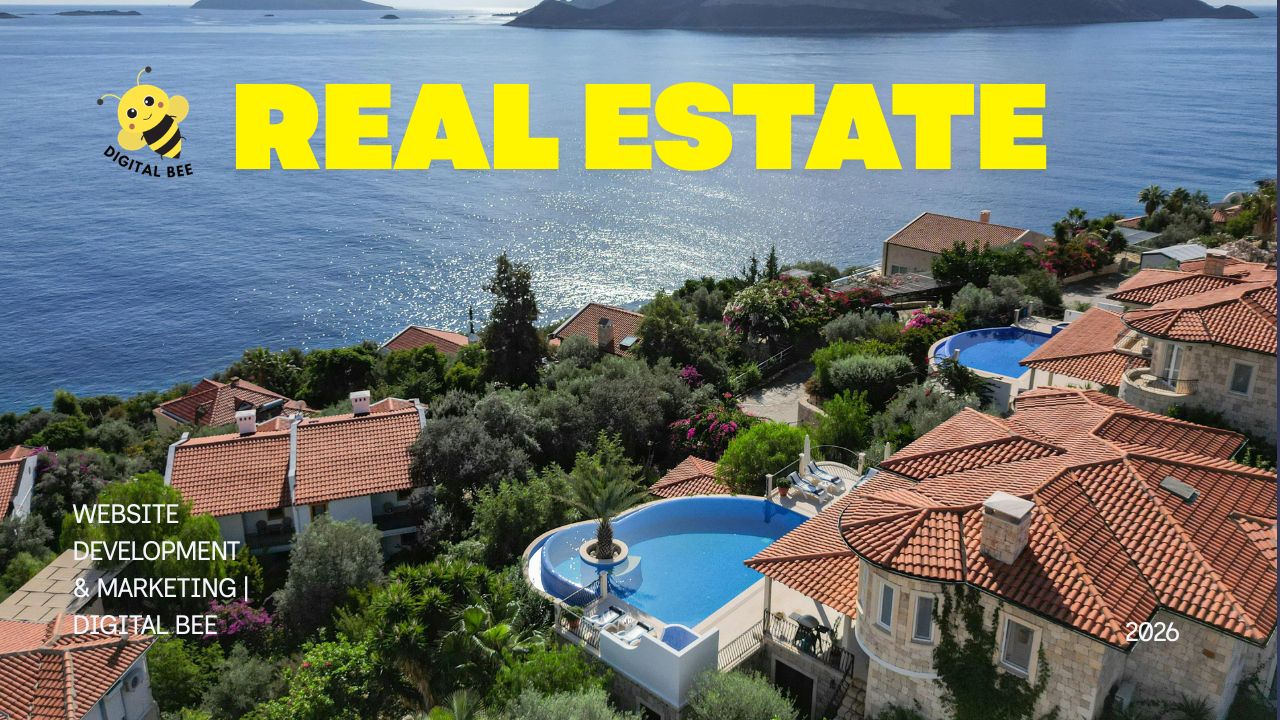 Real Estate website development and digital marketing services by Digital Bee